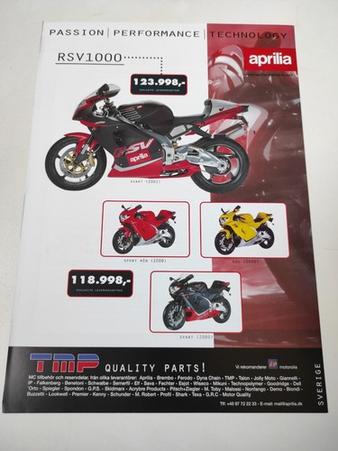 Aprilia rsv 1000 2001 - 1000, de