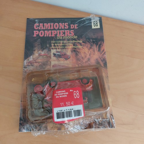 Camion sapeurs pompiers - sapeurs, del