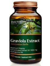 Doctort Life Extrait de Graviola 500 mg, 100 gélules