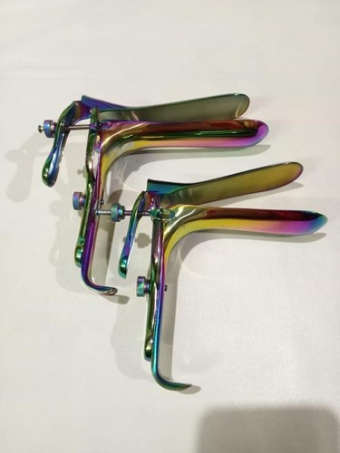 Multi coated vaginal speculum - multi,