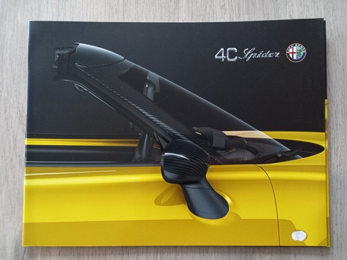 Alfa romeo spider depliant - alfa,