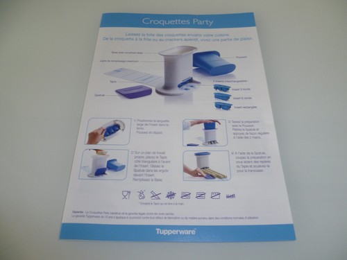 Tupperware neuve fiche du - tupperware,