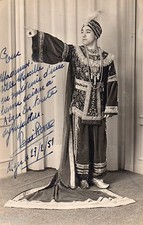 Vintage Opera René Pierre Original Photograph B294? Signed Algiers Dedication