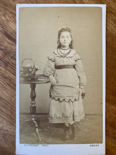 Photo carte cdv portrait - carte,