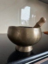 Ancien bol chantant spirituel Naga de 6,5 pouces - bol de méditation -...