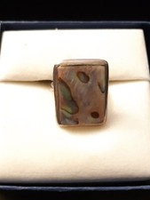 belle bague en argent massif