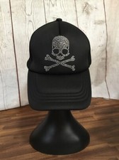Mastermind Japan MMJ - Rhinestones Skull & Bones - Strapback Hat Trucker Cap OS