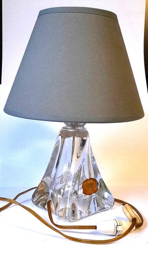 Lampe cristal val saint - cristal,