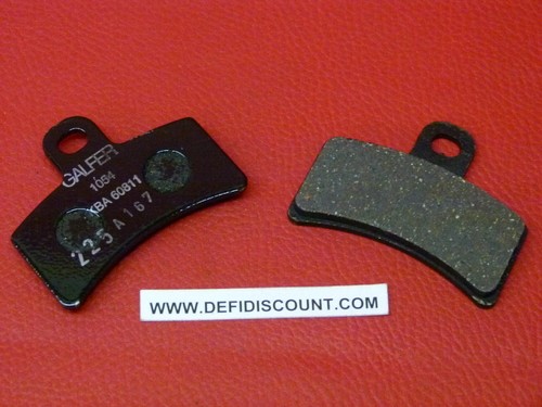 Plaquettes frein trial gas - plaquettes,