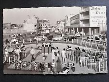 CPSM BERCK PLAGE THE FUNNEL CHILDREN'S GAMES Small harnessed horses CARS