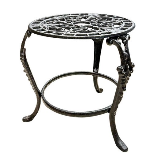 Support rond en fonte - en,