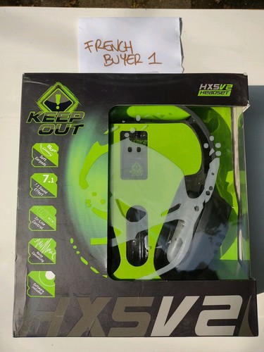 Casque audio keep out - audio, hx5v2