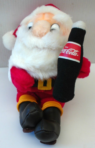 Coca cola peluche pere noel - peluche,