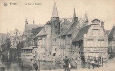 Belgium, Bruges Le quai de Rosaire 27633 