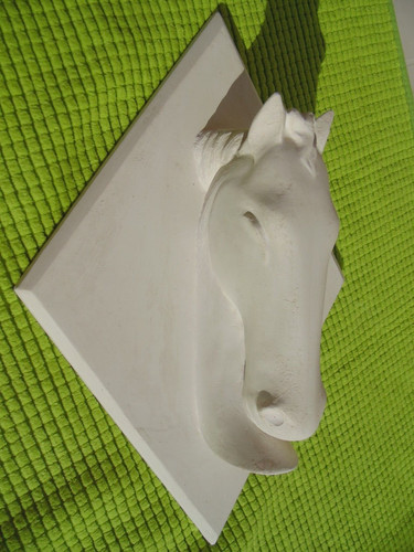 Cadre téte cheval - cheval, en
