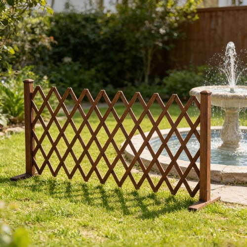 Barrière extensible bois - en,
