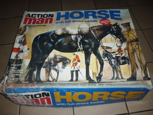 Action man horse vintage - , boite