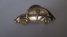 Vintage VW LADYBUG Gold Pins