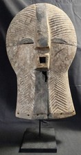 Masque Luba Baluba Kifwebe Congo RDC milieu XXème 47 cm
