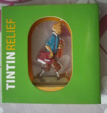 Tintin  figurine métal - Vol