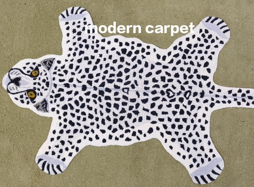 Tapis léopard 3x5 - , pieds