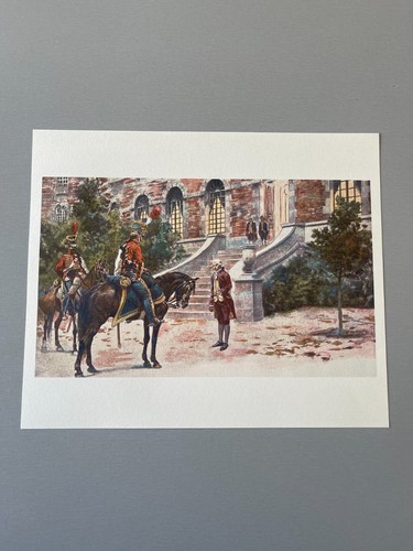 Gravures hussards en - :,