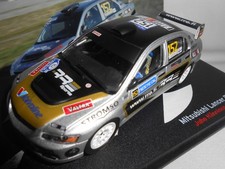 MITSUBISHI LANCER EVO IX Gr.N N°152 DU RALLYE DE FINLANDE 2008   1/43ème