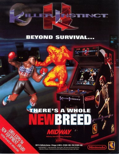 Killer instinct arcade game - killer,