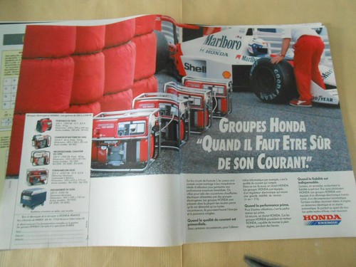 Publicité 1989 advert honda - publicité,