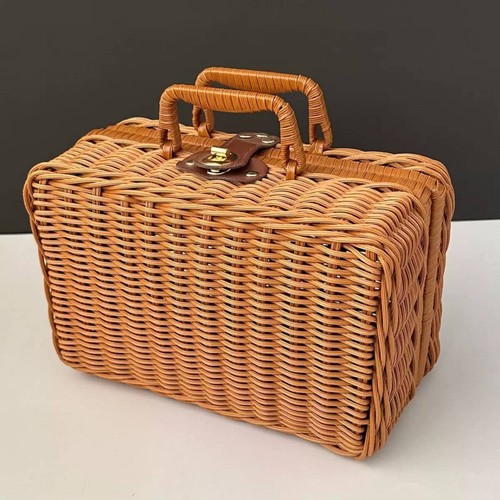Valise rotin fait main - fait,