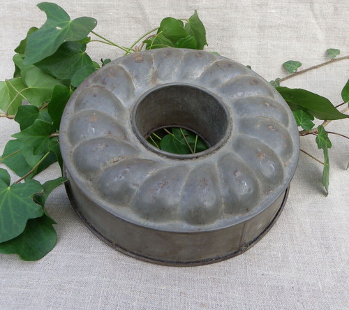 Moule gâteau ancien - À, en