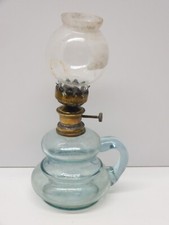 -JOLIE LAMPE A HUILE VERRE