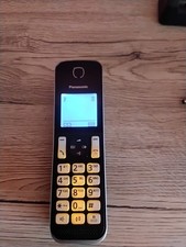 Téléphone fixe sans fil Solo Panasonic Noir