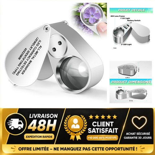 Loupe bijoutier 40x - loupe, avec