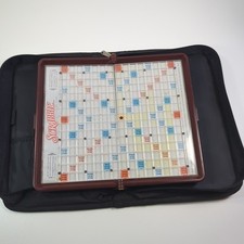 Scrabble Game Travel Edition Folding Case 2001
