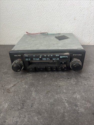 Ancien autoradio bazin - ancien, k7