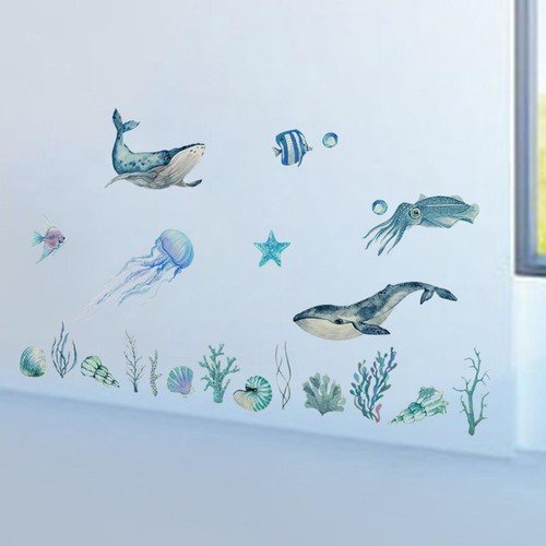 Autocollant mural animaux - autocollant,