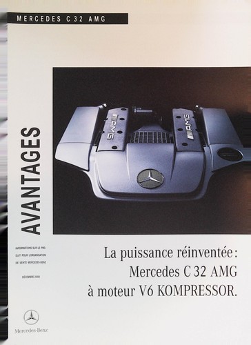 Ha5572 brochure mercedes c32 - ha5572,