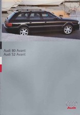 Catalogue Brochure Audi 80 /