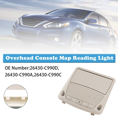Overhead console map reading - map,
