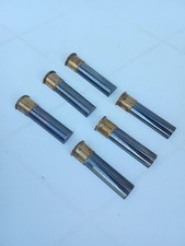 Porte Couteaux Forme De Cartouches De Fusil En Bronze Et Métal Argenté Ancien