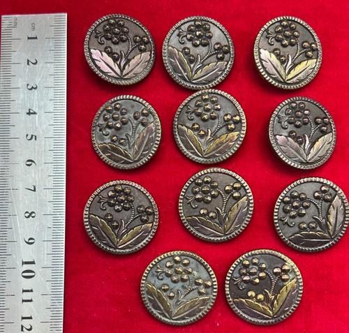 Boutons anciens xixe mm - boutons, 28