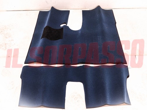 Sur tapis caoutchouc bleu - tapis,