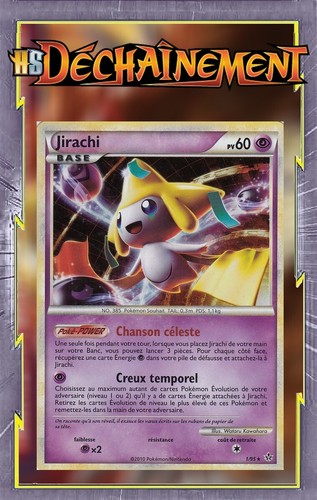Jirachi holo - jirachi,