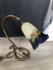 Ancien pied lampe bronze