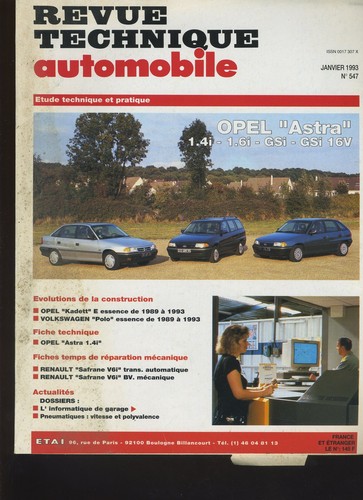 Revue technique automobile - (5b)revue,