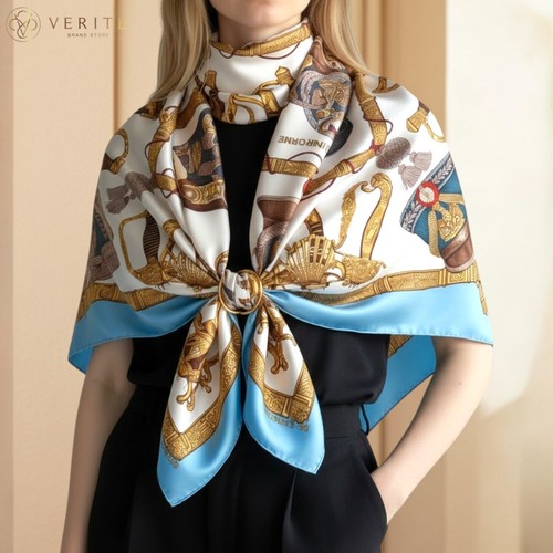 Rare vintage foulard - vintage, soie