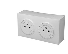 Prise électrique double