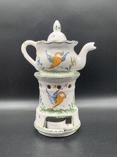 Moustiers Ateliers Mufraggi Herbal Tea Maker - Hand Painted - Authentic