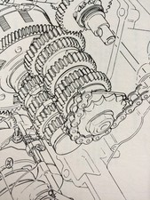 SUZUKI GT 750 J-K  BOÎTE DE